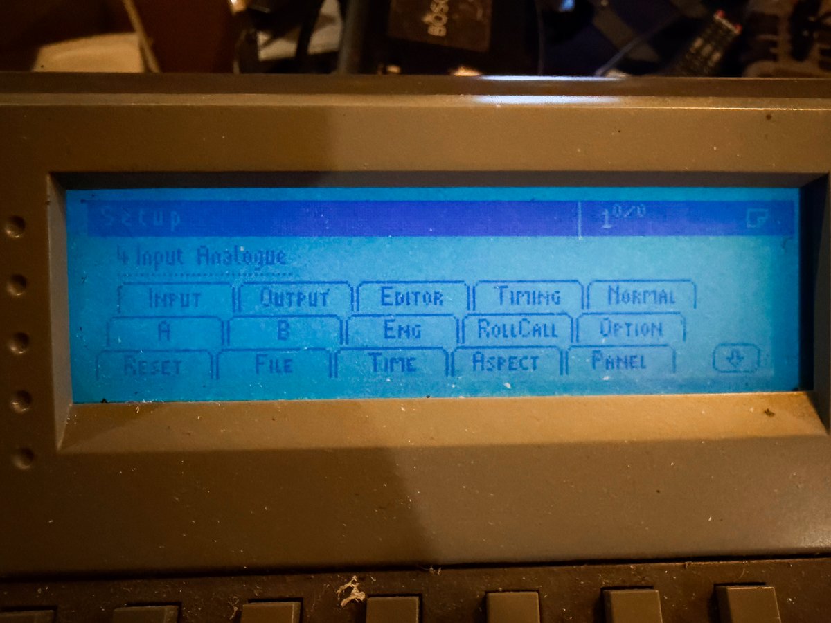 settings screen of a magic dave video mixer